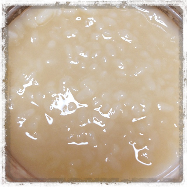塩麹の作り方④_発酵中の表面